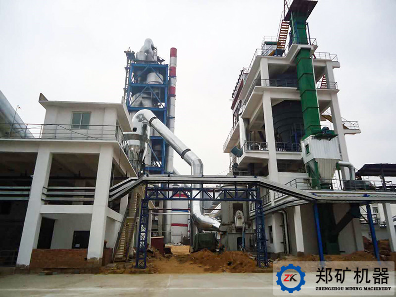 山東某集團立磨煤粉制備站